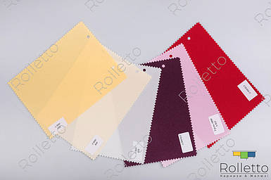 Тканинні ролети відкритого типу з тканини А-800.Тканина Німеччина.Механізм "Besta", ціна за 0,5 м.кв