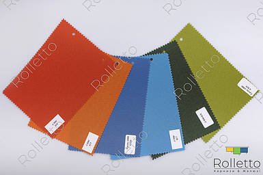 Тканинні ролети відкритого типу з тканини А-800.Тканина Німеччина.Механізм "Besta"