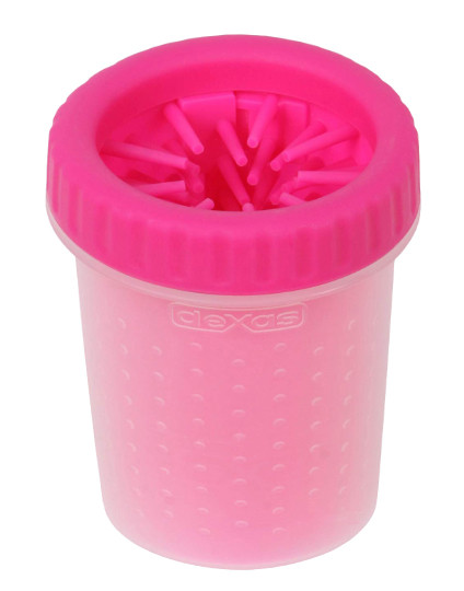 Лапомойка маленька DEXAS MUD BUSTER для собак рожева, фото 1