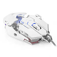 Миша дротова ігрова ONIKUMA COMBATWING CW20, біла