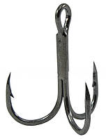 Трійник Kosadaka, Treble hook cutting point, Black Chrome