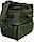 Двоскладова рибацька сумка для котушок і снастей VA P-32, зелена, фото 8