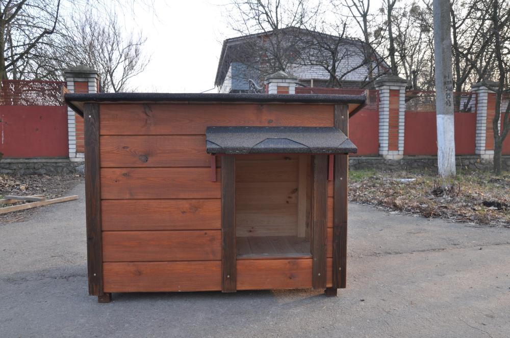 Собача будка Барбос L Стандарт | Козирок, фото 1