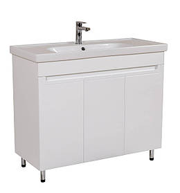 Підлогова Тумба з умивальником Frame Аква Родос Омега 100