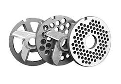 Набір ножів та решіток з бортом до м'ясорубки МІМ-764