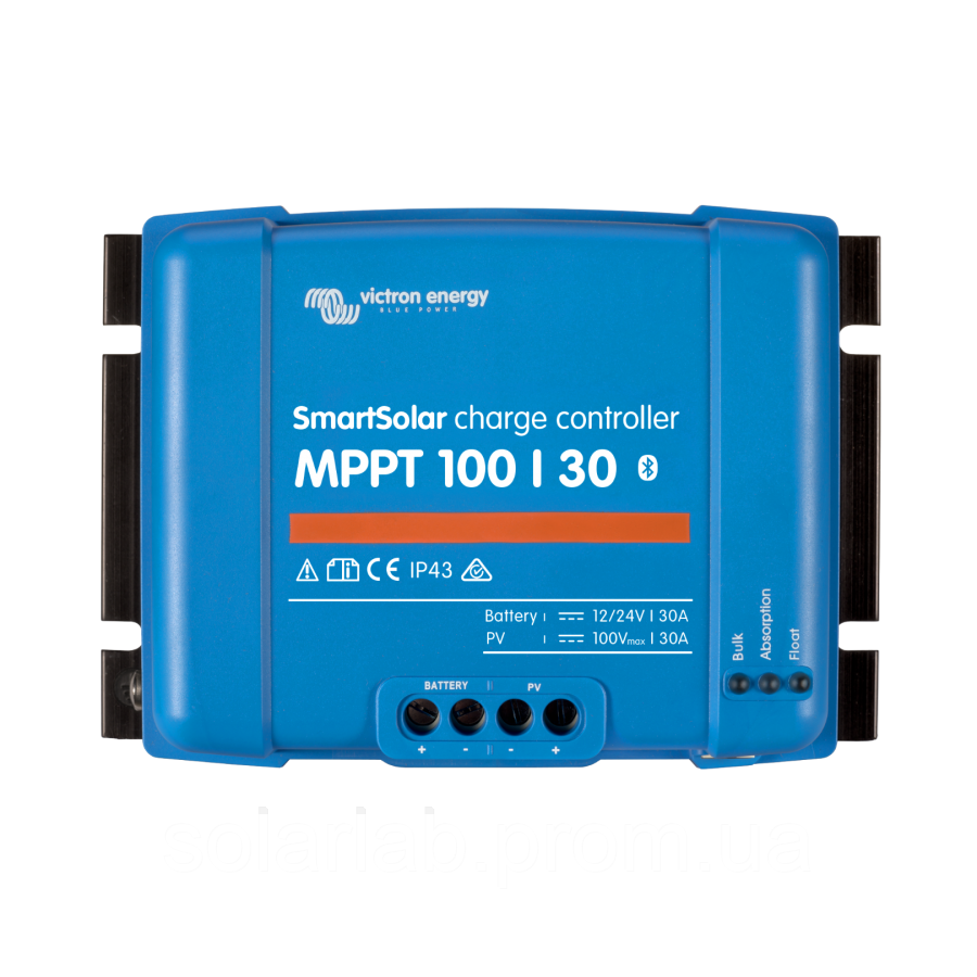 Солнечный контроллер заряда Victron Energy SmartSolar MPPT 100/30 для солнечных батарей панелей