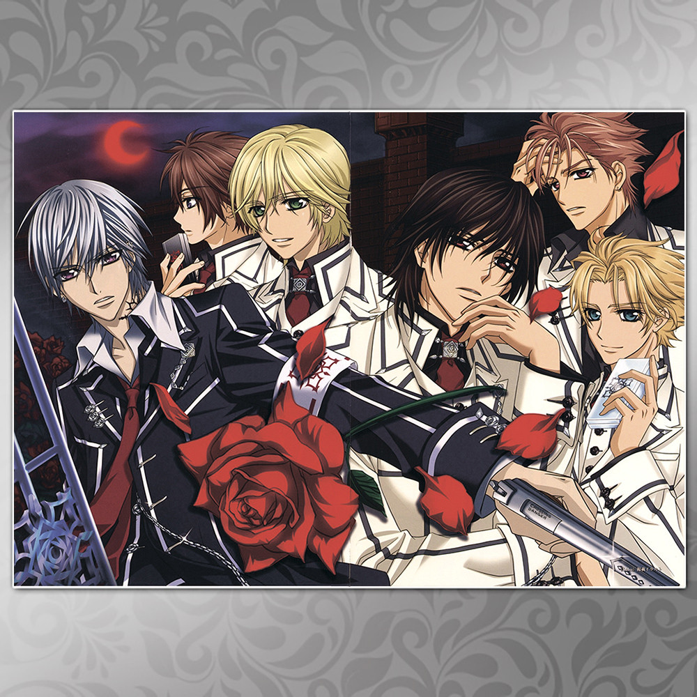 Плакат А3 Аніме Vampire Knight 010, фото 1