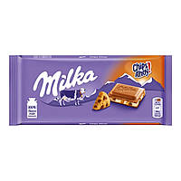 Milka Chips Ahoy c молочным кремом печеньем и кусочками шоколада 100g