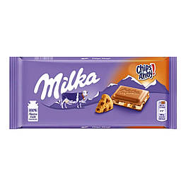 Milka Chips Ahoy з молочним кремом печивом і шматочками шоколаду 100g