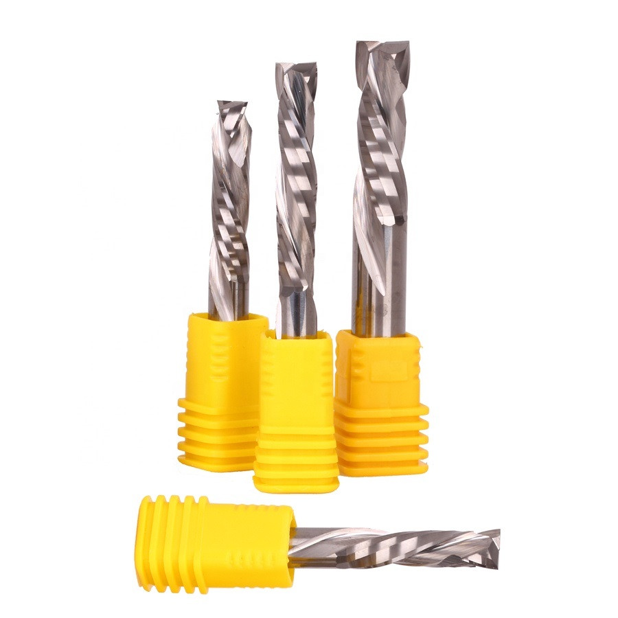 Фреза компресійна D 1/2" — l 1-5/8" — L 4" мм Z 2+2