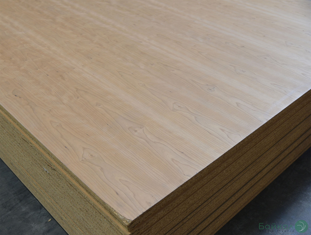 ДСП шпонована плита Вишнею Американською 19 мм А/В 2,8 м х2,07 м