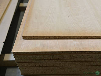 ДСП шпонована плита Вишнею Американською 19 мм А/В 2,8 м х2,07 м