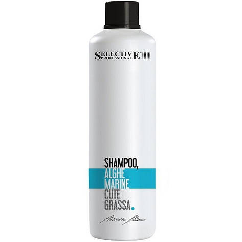 Шампунь Морські водорості для нормалізації роботи сальних залоз Flair Alghe Marine Shampoo 1000 мл, фото 1