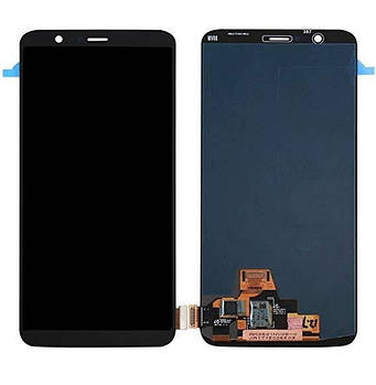 Дисплей Модуль Екран для OnePlus 5T A5010 + touchscreen, чорний, Amoled, оригінал (54)