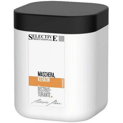 Маска кератинова Selective Artistic Flair Maschera Keratin Ristrutturante 1000 мл, фото 1