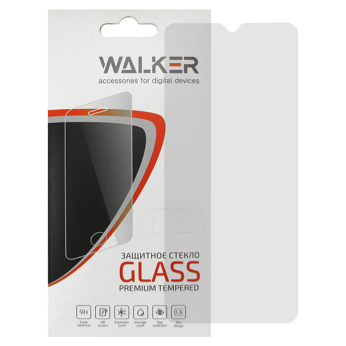 Захисне скло Walker 2.5 D для Xiaomi Mi 9 Lite / CC9, фото 1