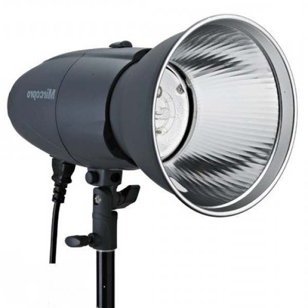Студійне світло MIRCOPRO MQ-200S (200ДЖ) з рефлектором (MQ-200S)