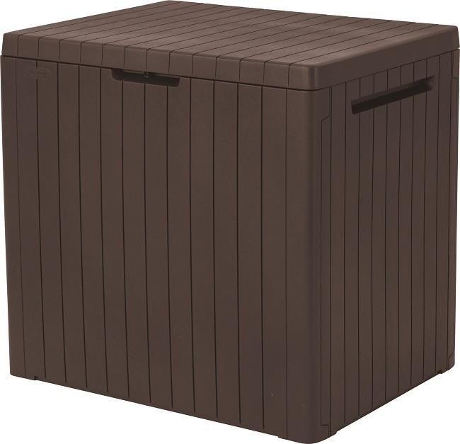 Ящик для зберігання Keter City Box 113 л, коричневий