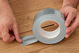 Стрічка ПВХ, арммированная, самоклеюча, такмед, ширина 50 мм, довжина 10 м. п. TERMOIZOL®, фото 2
