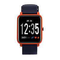 Розумні спортивні годинник Фітнес браслет JETIX FitPro - (Black-Orange)