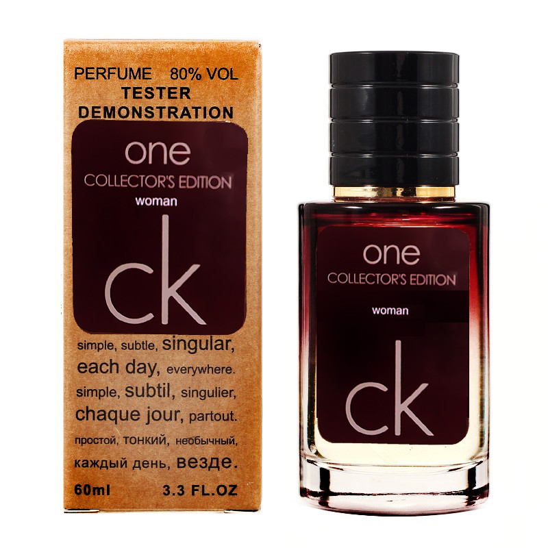 Calvin Klein CK One Collector's Edition TESTER LUX, жіночий, 60 мл