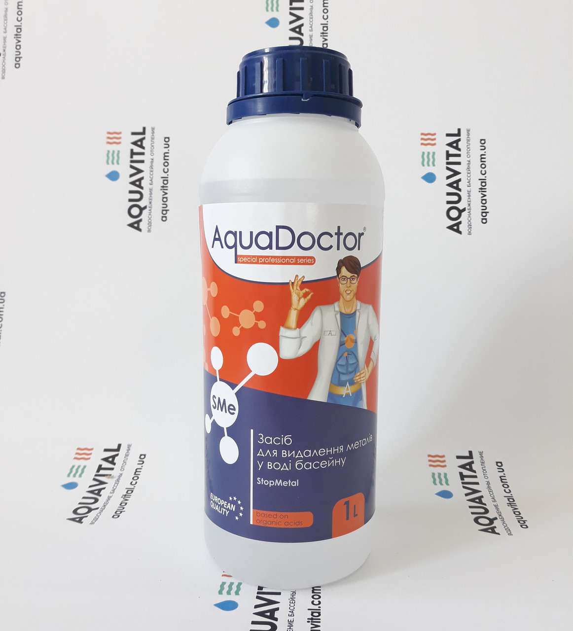 Засіб для видалення металів AquaDoctor SMe StopMetal, 1 літр