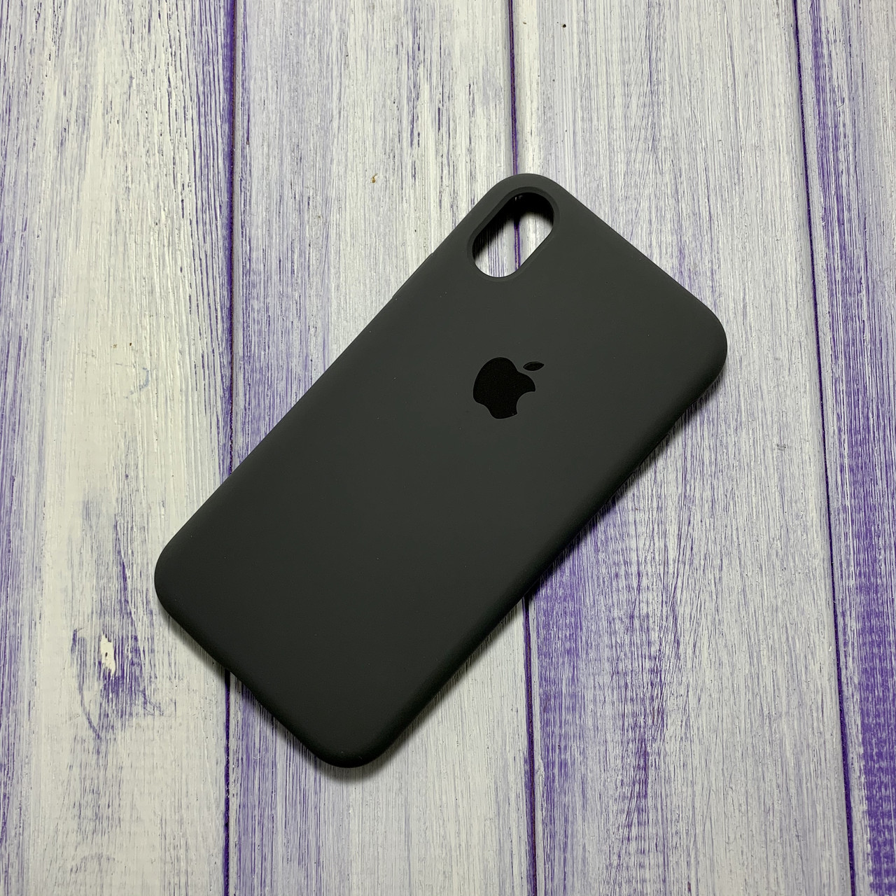 Чохол Silicone Case iPhone XR Carbon Gray