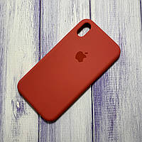 Чехол Silicone Case Apple iPhone XR Red Mold