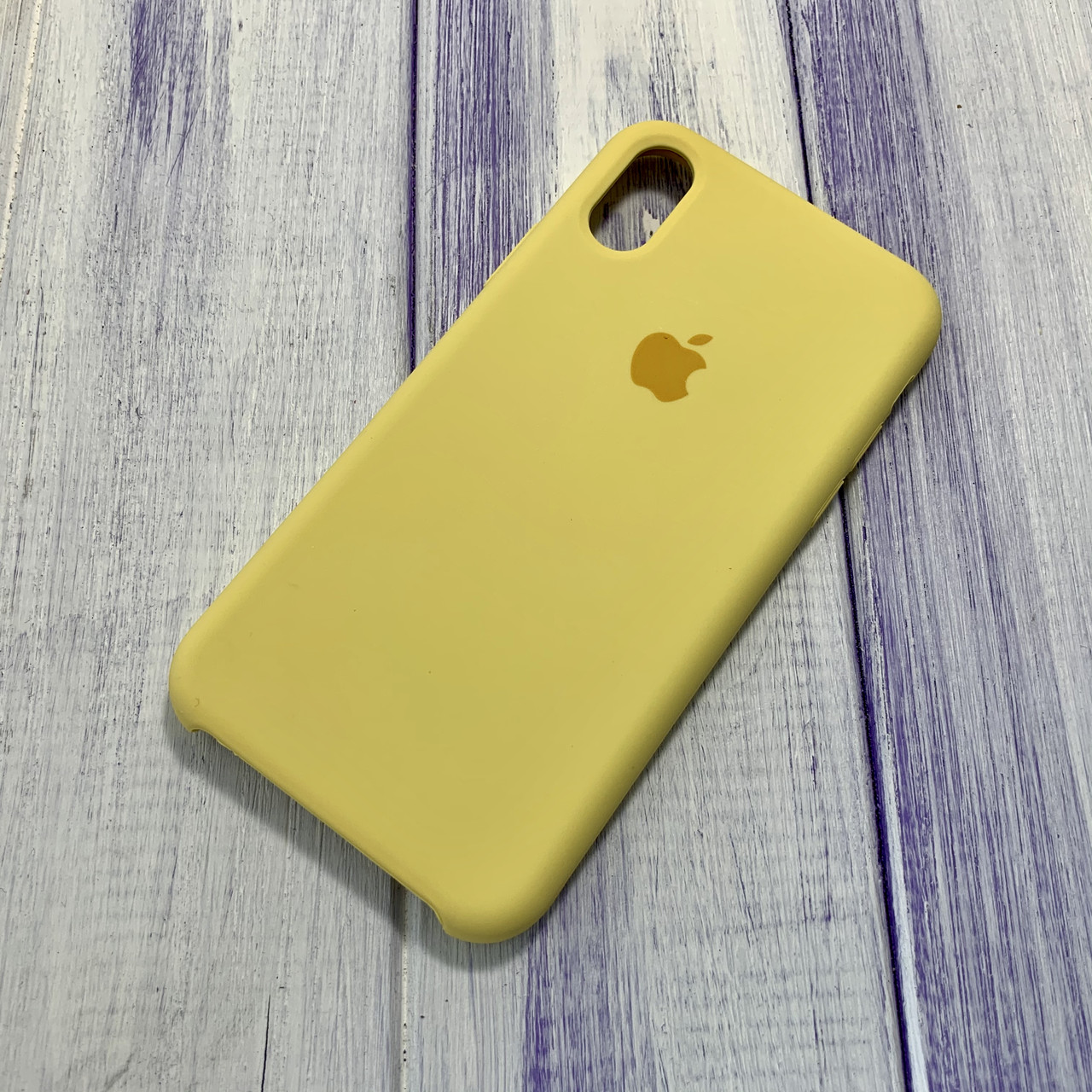 Чохол Silicone Case iPhone X/Xs Yellow