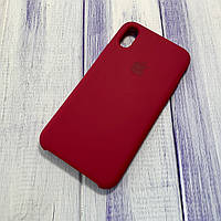 Чохол Silicone Case iPhone X/Xs Rose Red