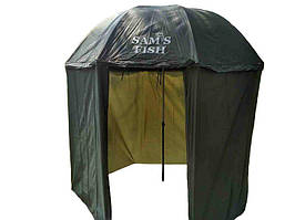 Парасолька-намет 360° Samsfish Umbrella WITH SHELTER PVC 250 см SF23775
