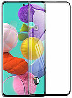 Защитное стекло 3D для Samsung Galaxy A51 Черное