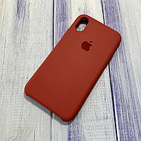 Чохол Silicone Case iPhone X/Xs Raspberry