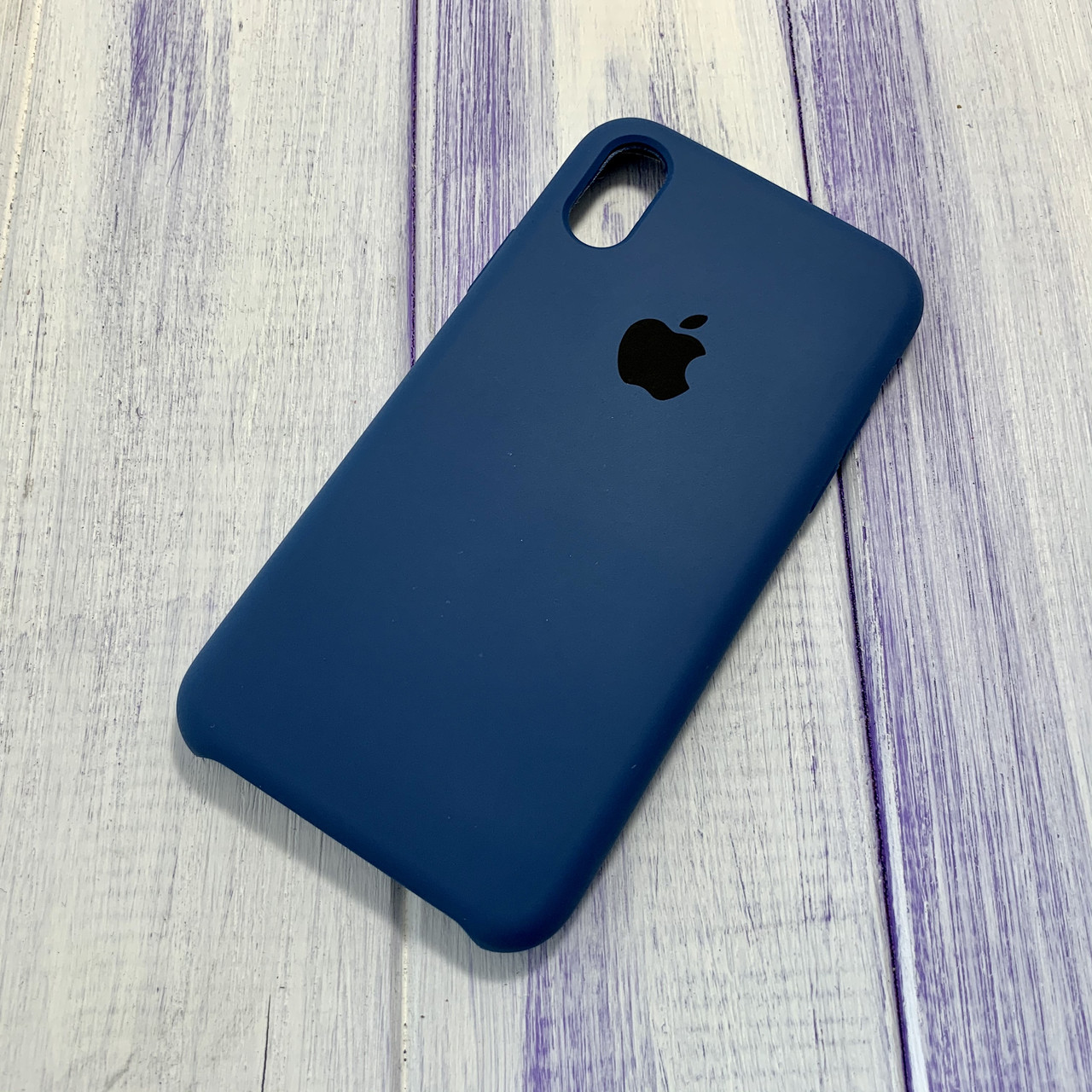 Чохол Silicone Case iPhone X/Xs Denim Blue