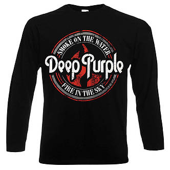 Футболка довгий рукав DEEP PURPLE Smoke On The Water, фото 2