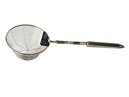 Друшляк нерж. довга ручка 39*13*7,5 cм сітчастий