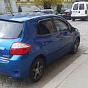 Дефлектори вікон (вітровики) Toyota Auris 2007-> 5D HB 4шт (Hic), фото 4