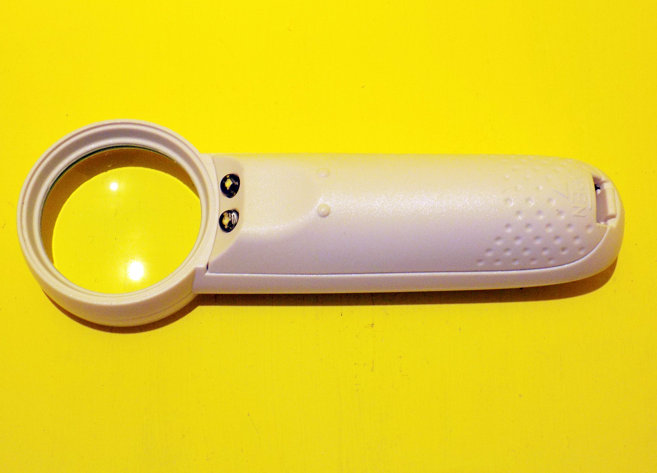 Лупа з підсвіткою 5Х 50мм, фото 1