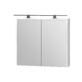 Дзеркальна шафа Ювента Livorno 80 з Led-підсвіткою