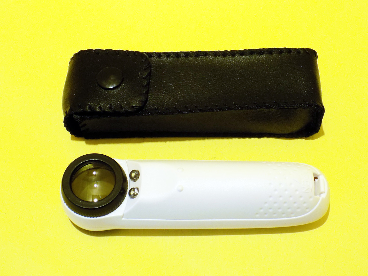 Лупа з підсвіткою 40Х, 21мм, фото 1