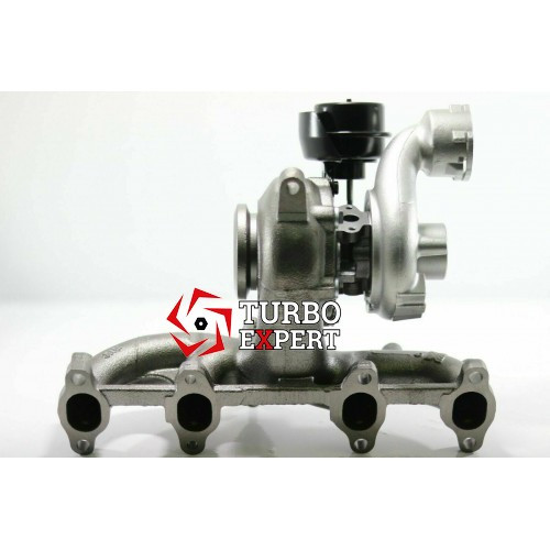 Турбіна Volkswagen T5 Transporter 1.9 TDI 105 HP, 54399700058, 54399880058, BRS, 03G253010D, 2005-2009