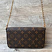 Жіноча маленька сумка клат Louis Vuitton, фото 3