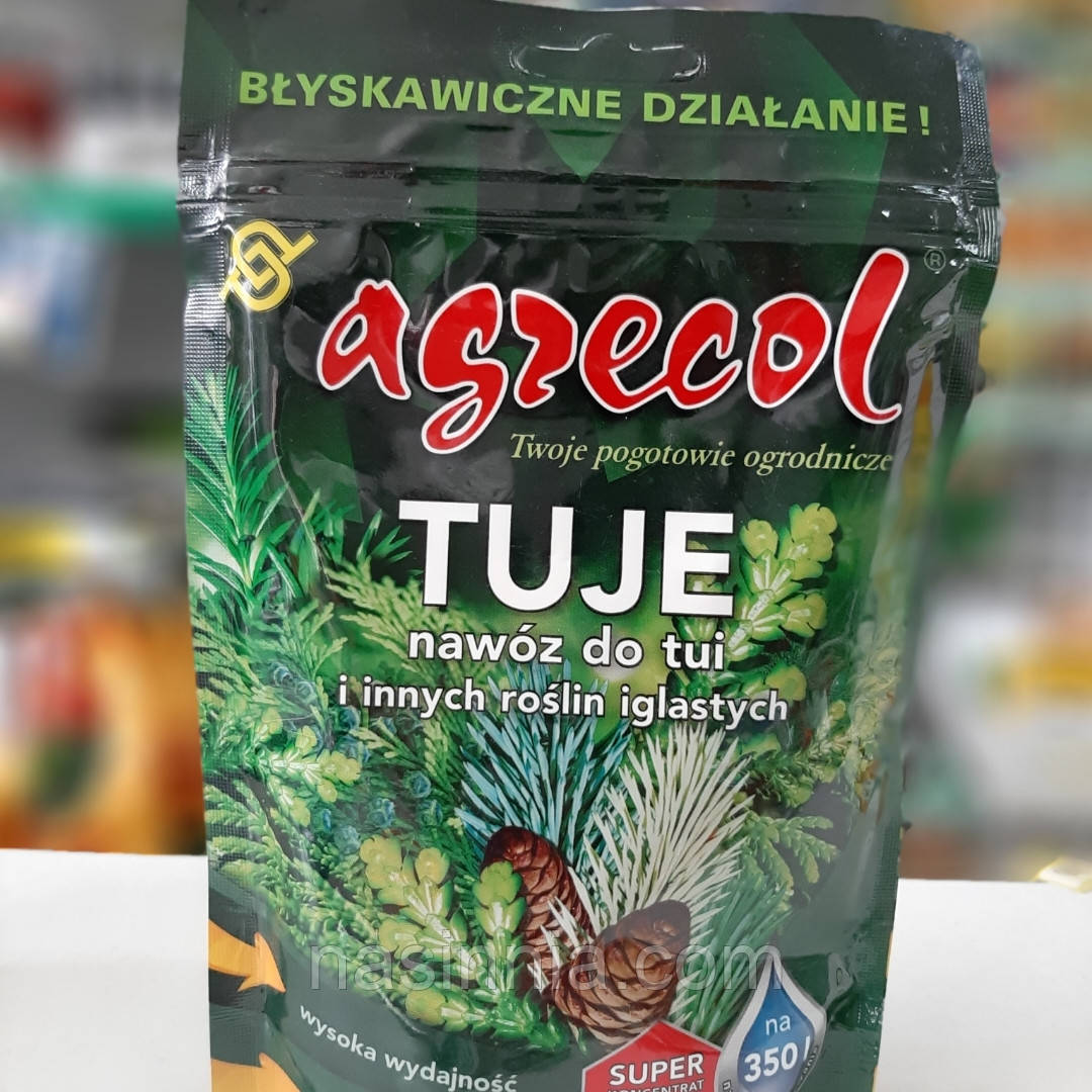Добриво Agrecol для хвойних від пожовтіння хвої 350 грам