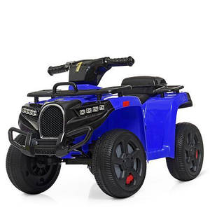 Квадроцикл дитячий ZP5258E-4 синій мотор 15 W 1 акумулятор 6V4 5AH
