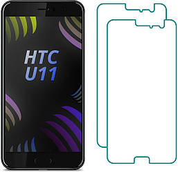 Комплект HTC U11 Захисні Стекла (2 шт.) (НТС Ю11 У11)