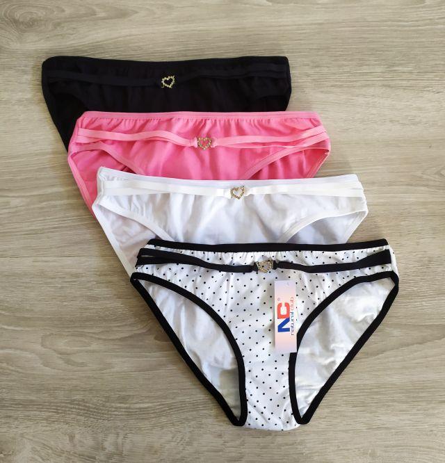Купить трусы женские хлопок кружево бикини Сердечко Польша по лучшей ...