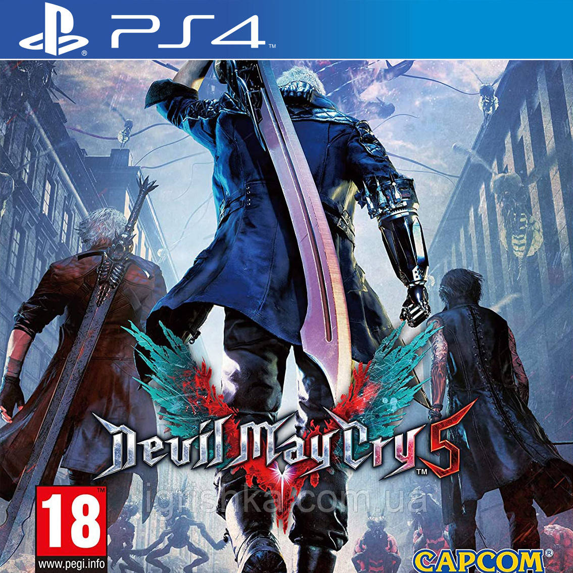 Devil May Cry 5 Ps4 (Цифровий акаунт для PlayStation 4) П3, фото 1