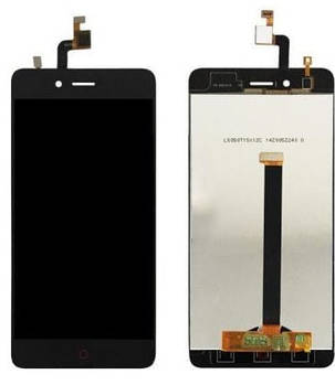 LCD Дисплей Модуль Екран для ZTE Z11 mini Nubia + touchscreen, чорний