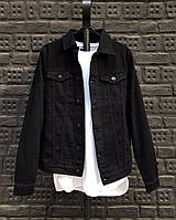 Джинсова куртка джинсовка чорна Київ