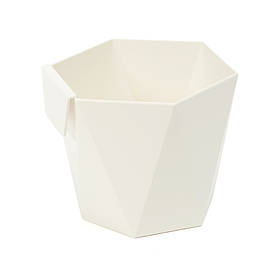 Кашпо декоративне  Хеца 125 КРЕМ
